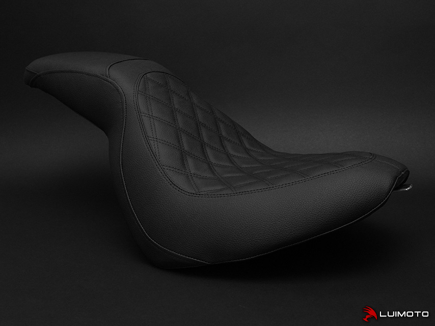 LUIMOTO (Diamond II) Seat Cover for the HARLEY DAVIDSON Blackline FXS Softail (11-12) LUIMOTO (Diamond II) Seat Cover for the HARLEY DAVIDSON Blackline FXS Softail (11-12)